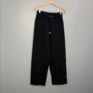 GCDS Black Joggers for Men
